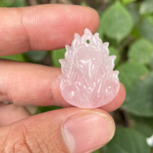 Mặt Đá Hồ Chúa Thạch Anh Hồng