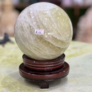 Quả Cầu Đá Thạch Anh Vàng 4.8kg
