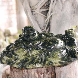 Tượng đức phật di lặc đá Serpentine